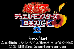 Yu-Gi-Oh! Duel Monsters 6 Expert 2 (J)(Cezar) Title Screen