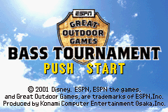 ESPN Great Outdoor Games - Bass Tournament (E)(Lightforce) Title Screen