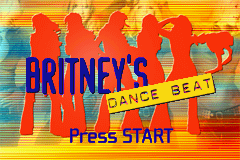 Britney's Dance Beat (U)(Mode7) Title Screen