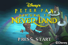Peter Pan - Return to Neverland (E)(Lightforce) Title Screen