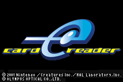 Card e-Reader (J)(Independent) Title Screen
