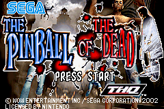 The Pinball of the Dead (U)(Venom) Title Screen