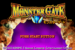 Monster Gate (J)(Independent) Title Screen