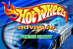 Hot Wheels Advance (J)(Independent) Title Screen