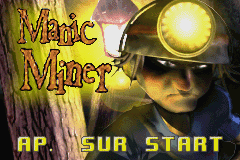 Manic Miner (E)(Eurasia) Title Screen