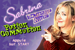 Sabrina The Teenage Witch - Potion Commotion (U)(Eurasia) Title Screen