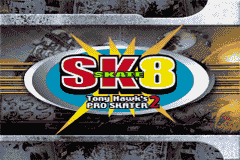 SK8 - Tony Hawk's Pro Skater 2 (J)(Independent) Title Screen