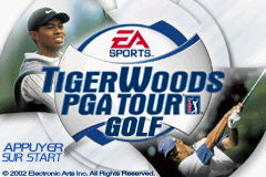 Tiger Woods PGA Tour Golf (E)(Patience) Title Screen