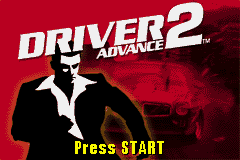 Driver 2 Advance (E)(Eurasia) Title Screen