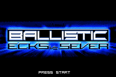 Ballistic - Ecks vs. Sever (U)(Venom) Title Screen