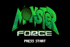 Monster Force (E)(LightForce) Title Screen