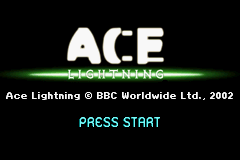 Ace Lightning (E)(Mode7) Title Screen