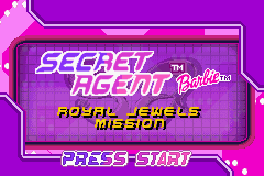 Barbie Secret Agent (U)(LightForce) Title Screen