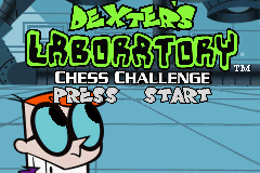 Dexter's Lab - Chess Challenge (U)(Venom) Title Screen