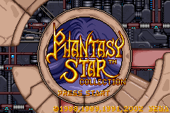 Phantasy Star Collection (U)(Mode7) Title Screen