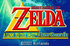 The Legend Of Zelda - A Link To The Past (U)(Mode7) Title Screen