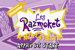 Les Razmoket - A Moi La Fiesta (F)(Patience) Title Screen