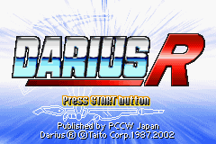 Darius R (J)(Eurasia) Title Screen