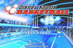 Disney Sports Basketball (U)(GBATemp) Title Screen