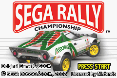 Sega Rally Championship (J)(Eurasia) Title Screen