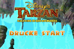 Disney's Tarzan - Ruckkehr in den Dschungel (G)(GBANow) Title Screen