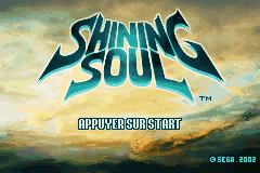 Shining Soul (E)(Patience) Title Screen