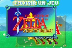 The Legend Of Zelda - A Link To The Past (E)(Cezar) Title Screen