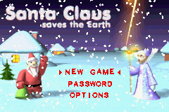 Santa Claus Saves the Earth (E)(Eurasia) Title Screen