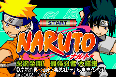 Naruto (J)(Eurasia) Title Screen