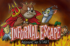 Tom and Jerry - Infurnal Escape (E)(Patience) Title Screen