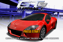 GT Advance 3 - Pro Concept Racing (E)(RDG) Title Screen