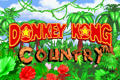 Donkey Kong Country (U)(Evasion) Title Screen