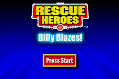 Rescue Heroes Billy Blazes (U)(Mode7) Title Screen