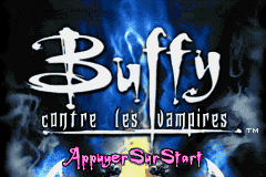 Buffy Contre Les Vampires - La Colere De Darkhul (F)(Rising Sun) Title Screen
