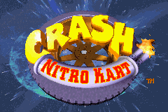 Crash Nitro Kart (U)(Venom) Title Screen