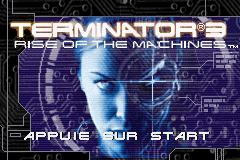 Terminator 3 - Rise of The Machines (E)(Rising Sun) Title Screen