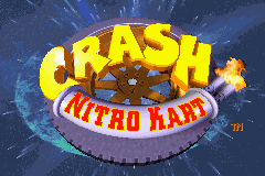 Crash Nitro Kart (E)(Rising Sun) Title Screen