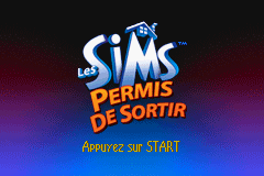 The Sims - Bustin Out (U)(Mode7) Title Screen