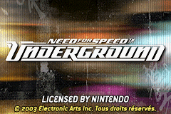 Need For Speed - Underground (U)(Mode7) Title Screen