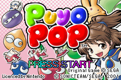 Puyo Pop (E)(BatMan) Title Screen