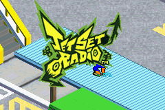 Jet Set Radio (E)(Rising Sun) Title Screen