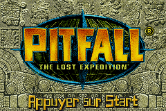Pitfall - The Lost Expedition (F)(Rising Sun) Title Screen