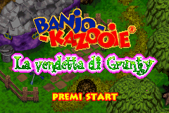 Banjo Kazooie - La vendetta di Grunty (I)(TrashMan) Title Screen