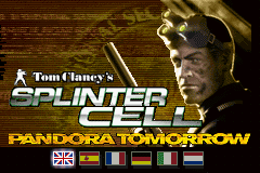 Tom Clancy's Splinter Cell - Pandora Tommorow (E)(Rising Sun) Title Screen
