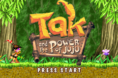 Tak And The Power Of JuJu (E)(Rising Sun) Title Screen
