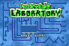 Dexter's Laboratory - Deesaster Strikes (E)(GBA) Title Screen