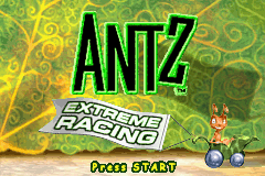 Antz Extreme Racing (U)(Independent) Title Screen