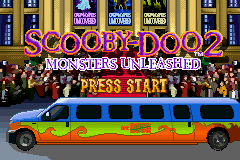 Scooby-Doo 2 - Monster Unleashed (E)(Rising Sun) Title Screen