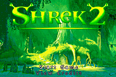 Shrek 2 (U)(Independent) Title Screen