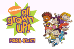 All Grown Up! Volume 1 - Gameboy Advance Video (U)(Rising Sun) Title Screen